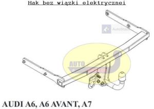 Hak holowniczy AUDI A7 Quattro 03.2011/09.2014