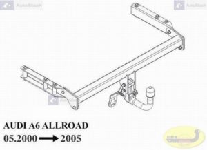 Hak holowniczy AUDI A6 (4BH) ALLROAD 05.2000/2005