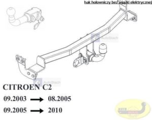 hak-holowniczy-citroen-c2-p42a