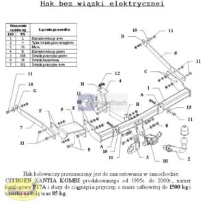 hak-holowniczy-citroen-xantia-kombi-p17a