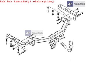 hak holowniczy DODGE NITRO SUV od 06.2007