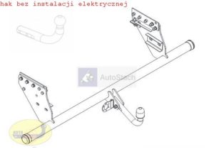 hak holowniczy FIAT FULLBACK Pick up, 4 WD od 2016