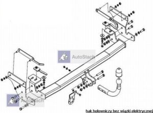 hak holowniczy FIAT STILO Kombi 11.2002 / 2008