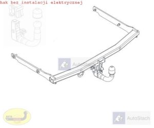 hak holownicze FORD C-MAX 5 drz.VAN 04.2007 / 06.2010 AUTOMAT VERTICAL