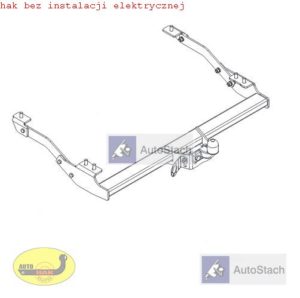 hak holowniczy FIAT TALENTO dostawczy, osobowy, L1, L2 od 2016