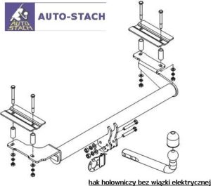 hak holowniczy FORD ESCORT 3/5 drz. Cabrio , poza 4x4 01.1996 / 10.1998