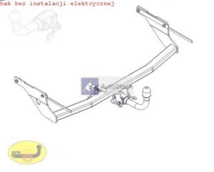 hak holowniczy FORD FOCUS II Turnier Kombi (Mk2) 02.2005 / 02.2011 poza Sport 2.0T AUTOMAT