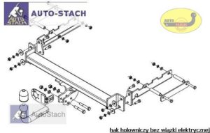 hak holowniczy FORD MONDEO 4/5 drz Mk1 też 4x4 , 03.1993 / 08.1996 poza RS