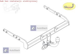 hak holowniczy FORD S - MAX 5 drz. VAN 06.2006 / 2015 AUTOMAT